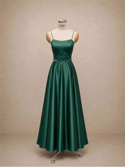 abito whitney stringato G FOR GIULSIE | LUX041FOREST GREEN